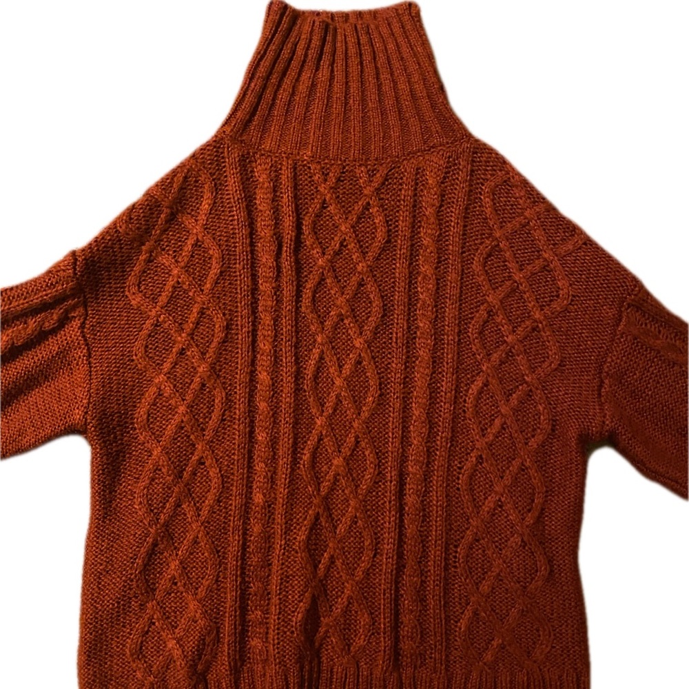 high neck sweater